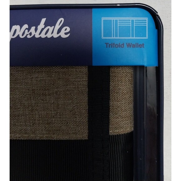 AEROPOSTALE Tri-Fold Wallet Billfold Beige - Picture 5 of 16